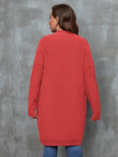 Cardigan com ombros caídos Laura. Plus Size