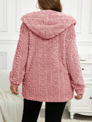 Jaqueta Feminina com capuz e mangas longas - Isabelle. Plus Size