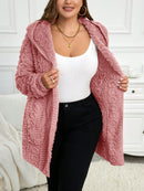 Jaqueta Feminina com capuz e mangas longas - Isabelle. Plus Size