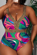 Maiô Feminino Estampado - Lysly. Plus Size Flash