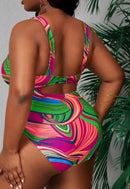 Maiô Feminino Estampado - Lysly. Plus Size Flash