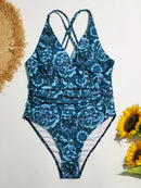 Maiô feminino Sofia. Plus Size Flash