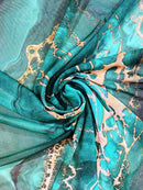 Maiô Feminino com Saida de Praia Alças Ajustáveis e Estampa de Mármore - Madeleine. Plus Size Flash