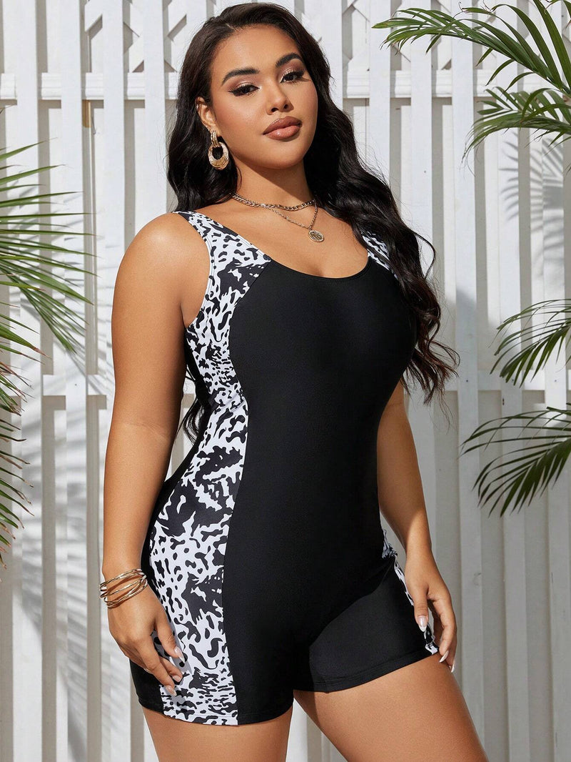 Maiô feminino Junia. Plus Size. Flash