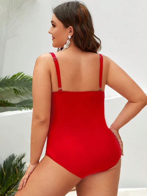 Maiô feminino Lissa. Plus Size. Flash