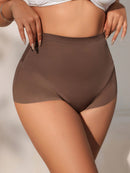 Modelador Feminino Sem Costura com Cintura Alta e Controle Abdominal - Thaina. Plus Size