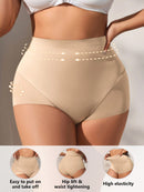 Modelador Feminino Sem Costura com Cintura Alta e Controle Abdominal - Thaina. Plus Size