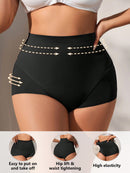 Modelador Feminino Sem Costura com Cintura Alta e Controle Abdominal - Thaina. Plus Size