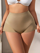 Modelador Feminino Sem Costura com Cintura Alta e Controle Abdominal - Thaina. Plus Size