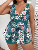 Tankini Feminino Estampado Pietra Plus Size Flash
