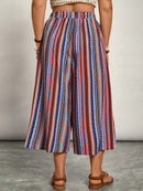 Calça capri Feminina Perna Larga Cristina. Plus Size