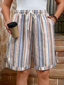 Shorts feminino de Cintura Alta Regina. Plus Size