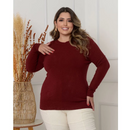 Suéter Feminino Tricot - Kate. Plus Size