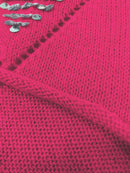 Suéter de tricô Feminino decoração com lantejoulas - Camille. Plus Size