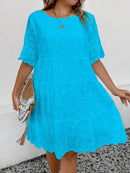 Vestido Feminino Bordado Britany Plus Size