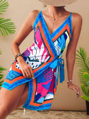 Vestido Envelope Feminino com Amarração Lateral Thais. Plus Size