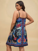 Vestido Envelope Feminino com Amarração Lateral Thais. Plus Size