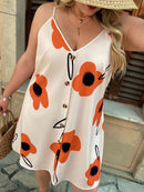 Vestido Feminino com Botões Frontais e Modelagem Soltinha - Camila. Plus Size