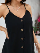 Vestido Feminino com Botões Frontais e Modelagem Soltinha - Camila. Plus Size