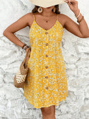 Vestido Feminino com Botões Frontais e Modelagem Soltinha - Camila. Plus Size