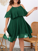 Vestido Feminino Franzido Luana Plus Size