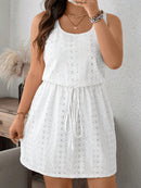 Vestido Feminino Sem Manga Sara. Plus Size