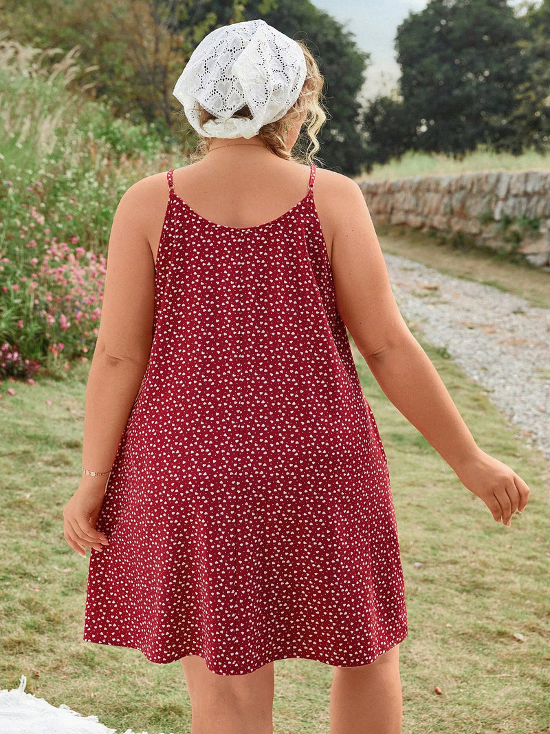 Vestido Feminino com Botões Frontais e Modelagem Soltinha - Camila. Plus Size