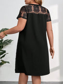 Vestido Feminino manga curta Mariana Plus Size