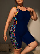 Maiô Feminino Anastacia com Estampa na Lateral Plus Size Flash