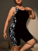 Maiô Feminino Anastacia com Estampa na Lateral Plus Size