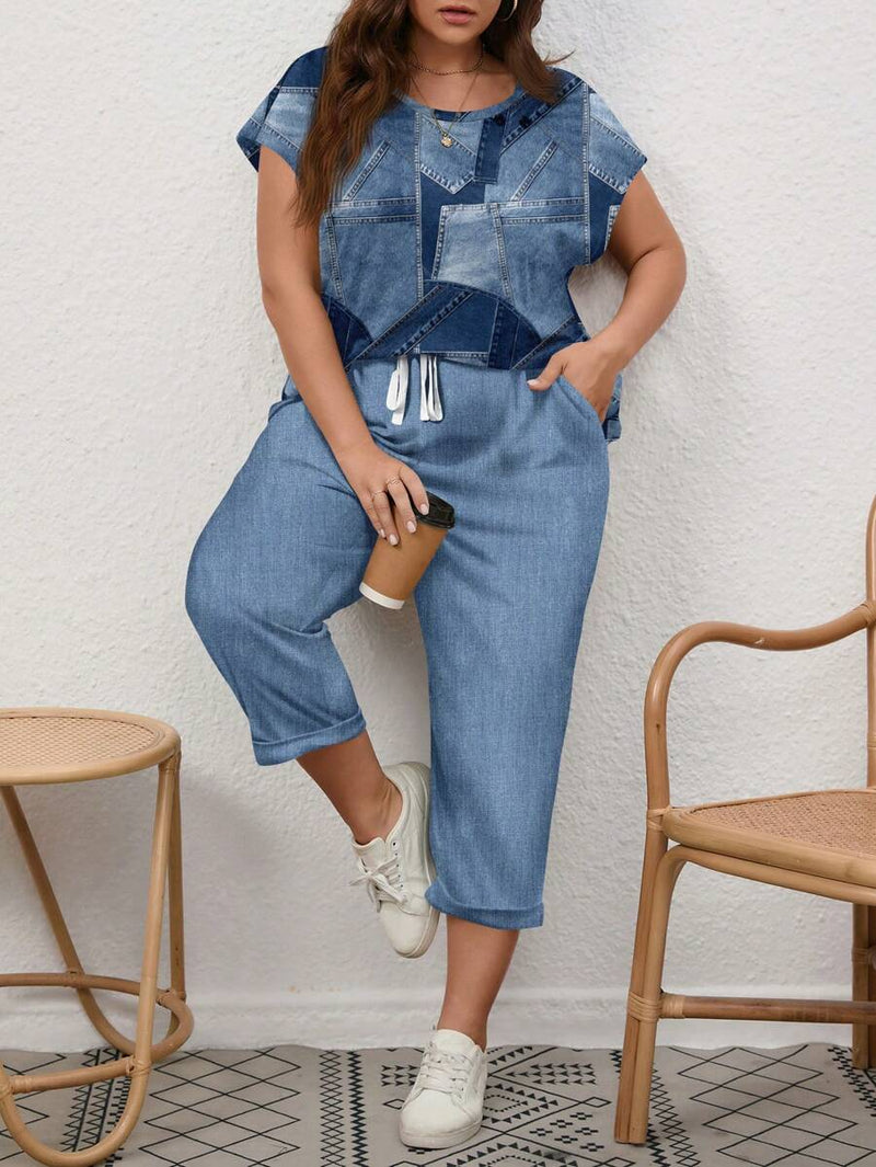 Conjunto Feminino Mily Plus Size