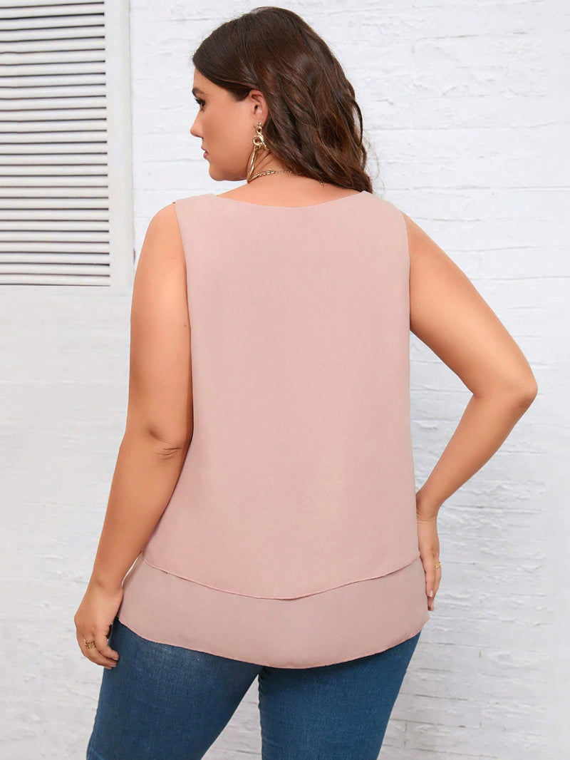 Blusa Solta Vivana Feminina Plus Size E307