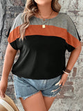 Blusa Catrina Feminina Plus Size Marrom / Gg E061