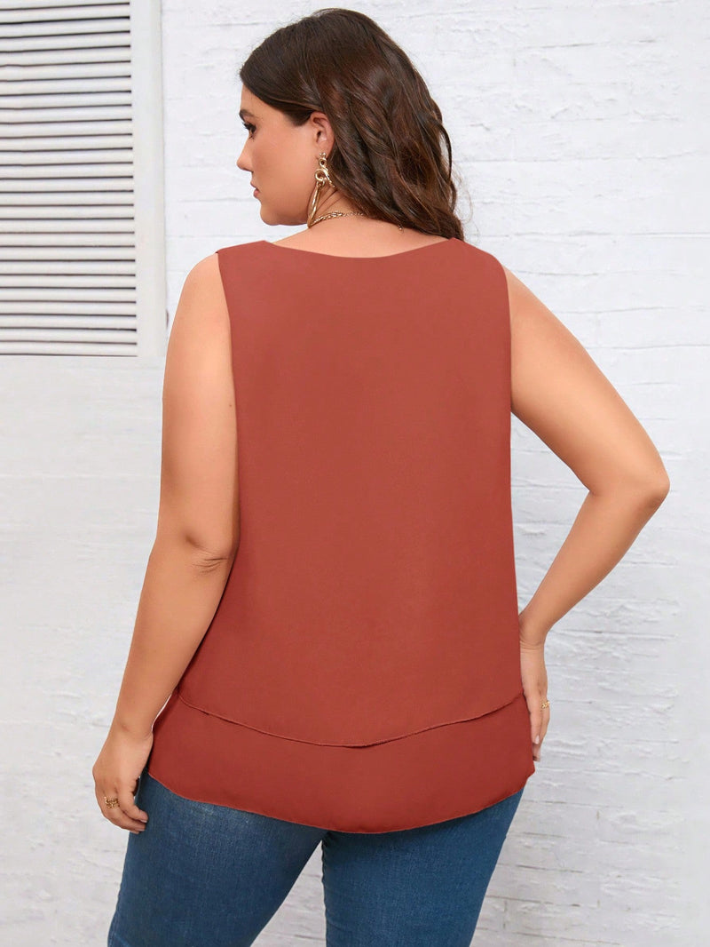 Blusa Solta Vivana Feminina Plus Size E307