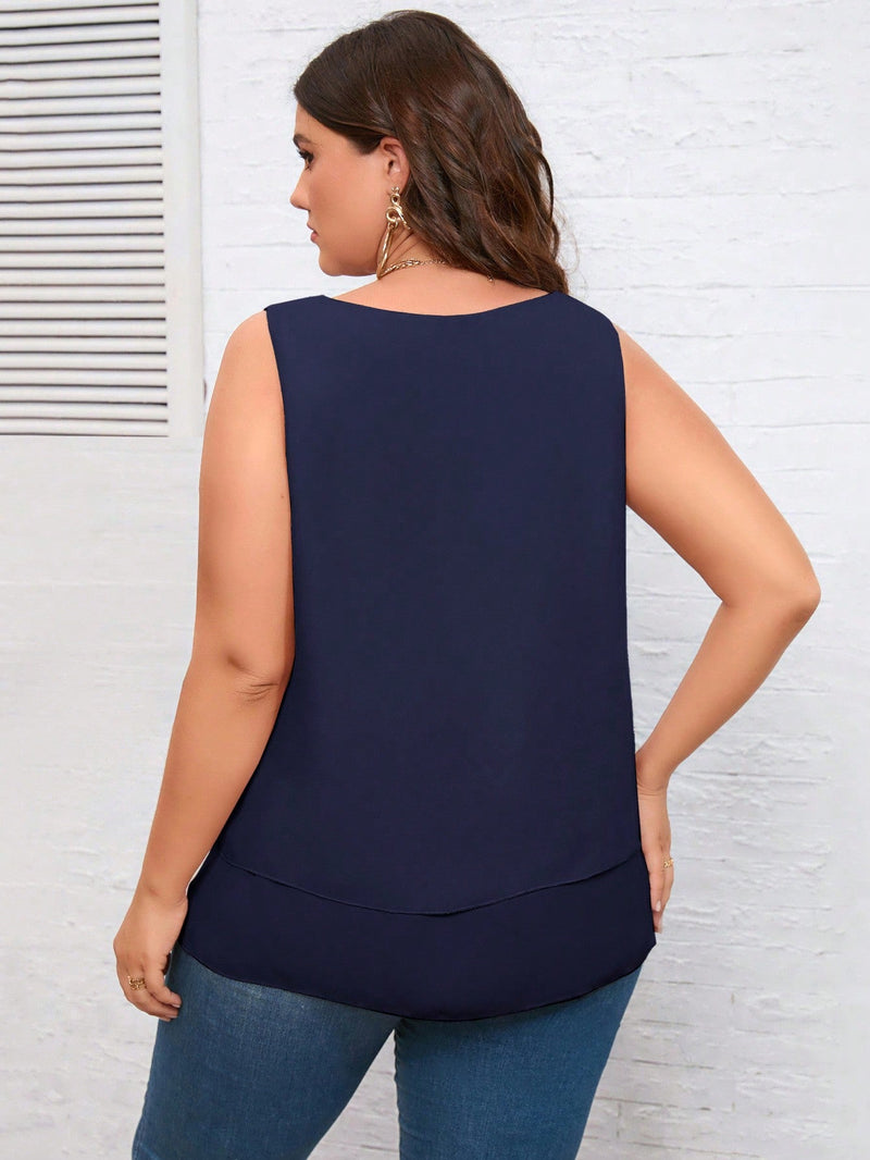 Blusa Solta Vivana Feminina Plus Size E307