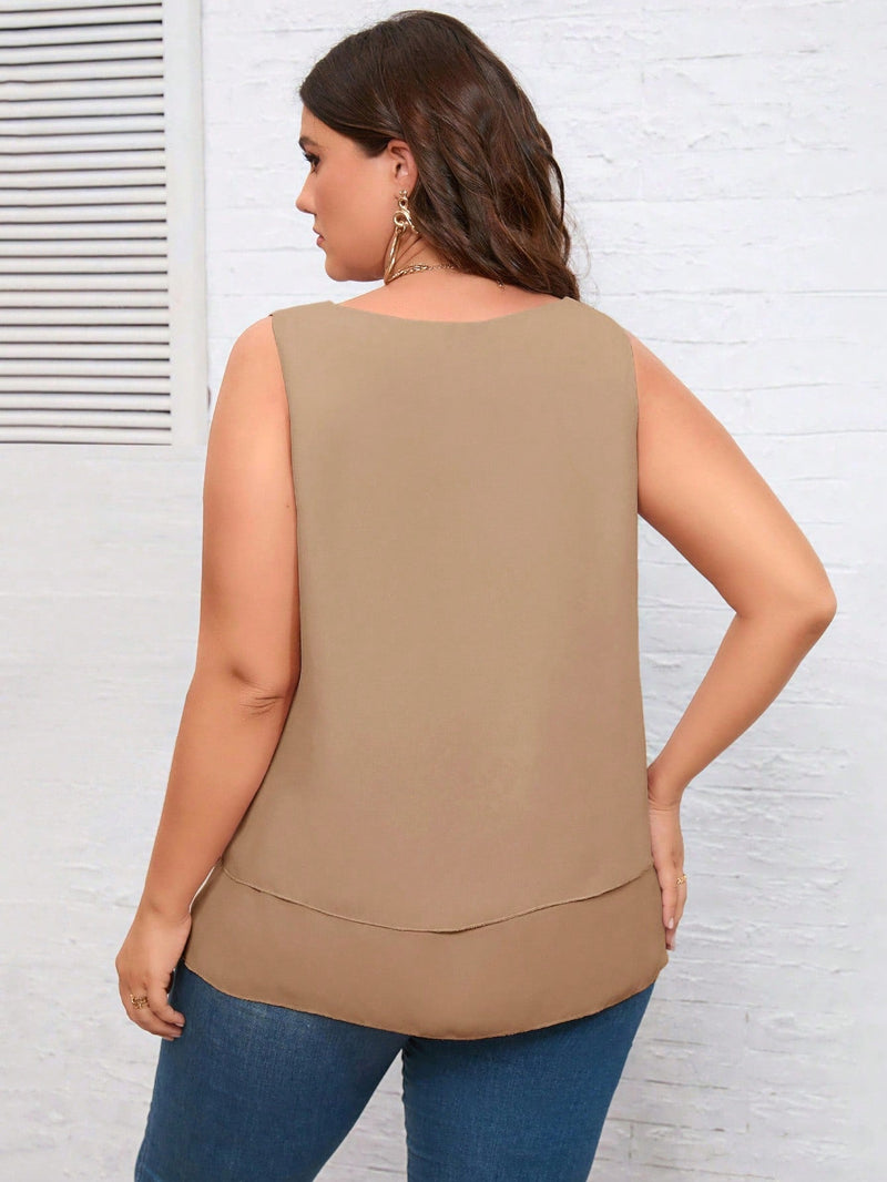 Blusa Solta Vivana Feminina Plus Size E307